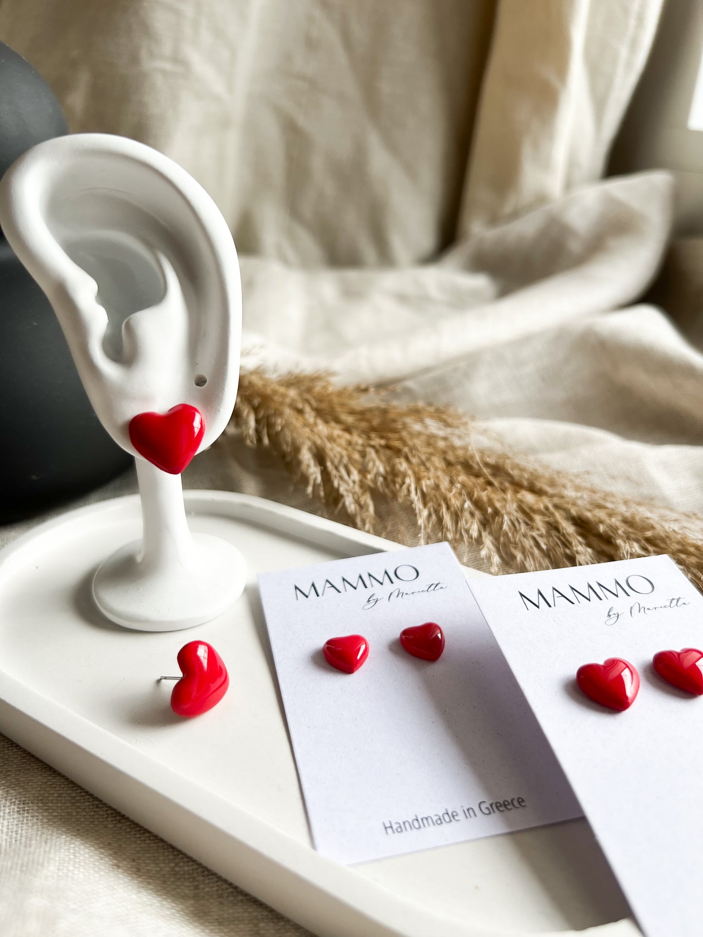 Little red hearts